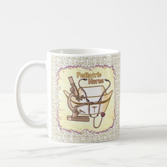 Kinderkrankenschwester Tasse  (Links)