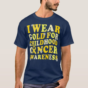 Kinderkrebs-Bewusstsein im September Wir tragen Go T-Shirt