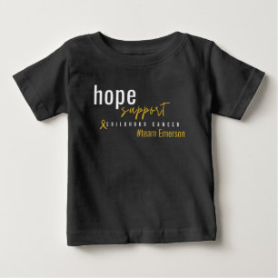 Kinderkrebs Custom #team Name Baby T - Shirt