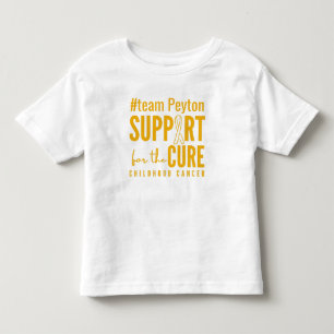 Kinderkrebs-Individualunterstützung Kleinkind-T - Kleinkind T-shirt