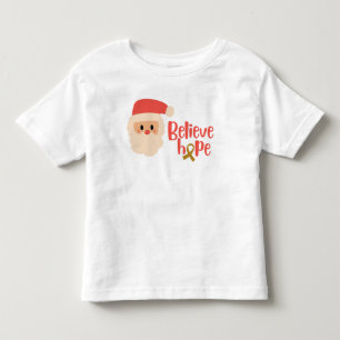 Kinderkrebs Weihnachtsfeiertag Kleinkind T - Shirt