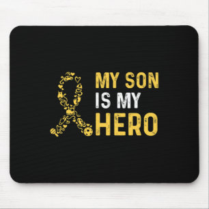 Kinderkrebsbewusstsein Zitat für eine Mama einer M Mousepad