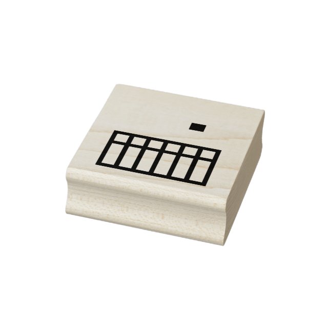 Kinderkrippe Gummistempel (Stempel)