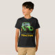 Kinderkundenspezifischer grüner Traktor T-Shirt (Vorne ganz)