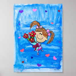 KinderKunst für CHOC - Kleine Miss Sunshine Poster