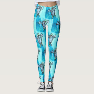 KinderKunst für CHOC - Meeresschildkröte Leggings