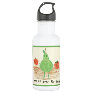 Kinderkunst, Grün Trinkflasche