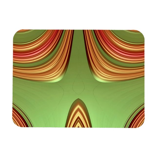 ~ KINDERKUNST ~ Original Fraktal ~ Magnet (Horizontal)