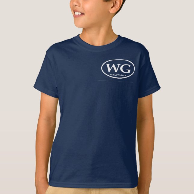 Kinderlanger Hülsen-Marine WG T - Shirt (Vorderseite)