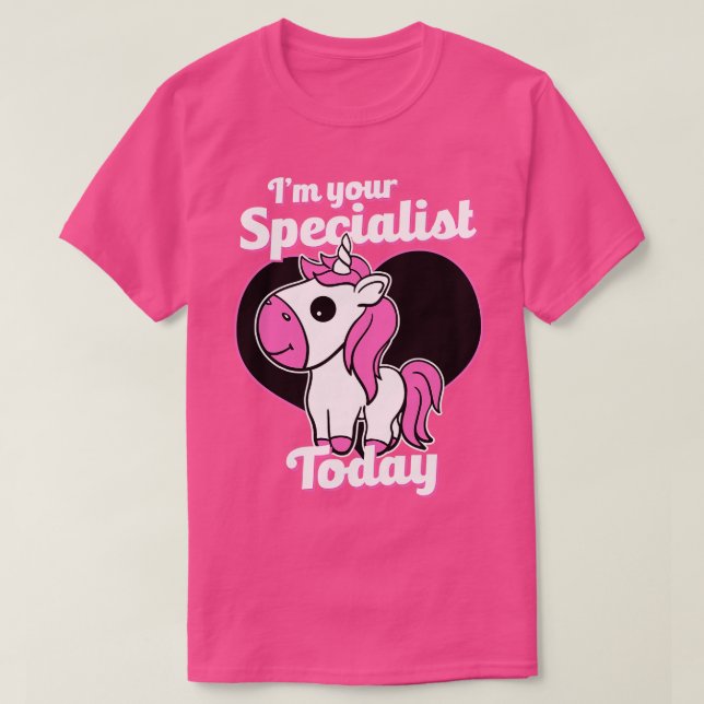 Kinderleben-Spezialist in Ihrem Fachgebiet T-Shirt (Design vorne)