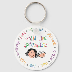 Kinderleben-Spezialisten-Schlüsselanhänger Schlüsselanhänger