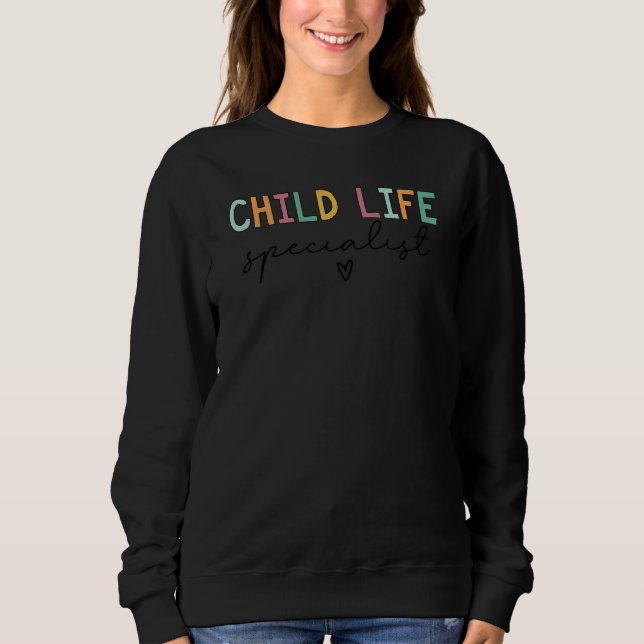 Kinderlebensspezialist Sweatshirt (Vorderseite)