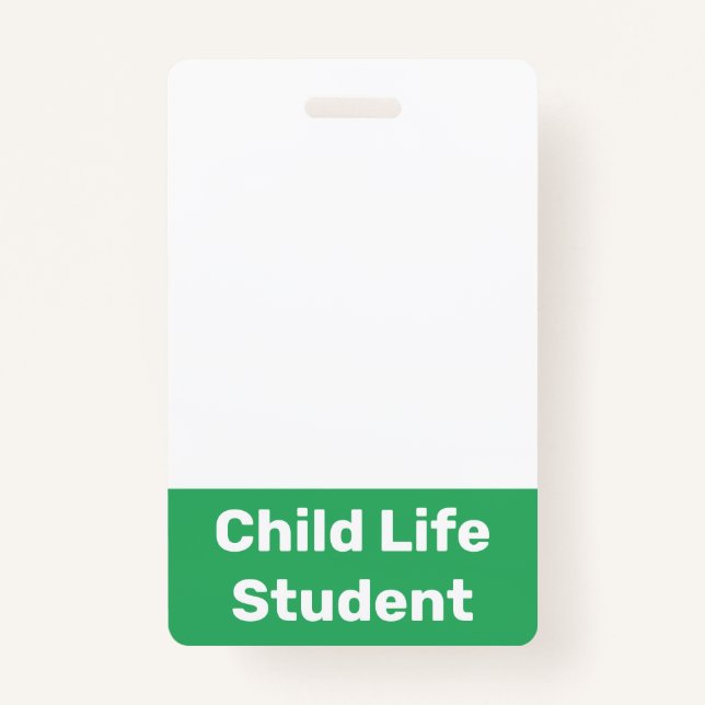 Kinderlebensstudent Ausweis (Vorderseite)