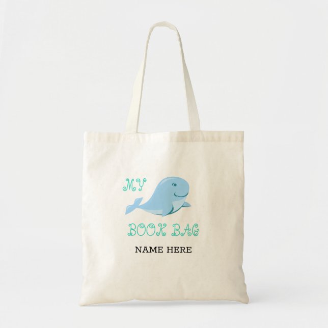 Kinderleinwand-Tasche Buch Tasche (Vorne)