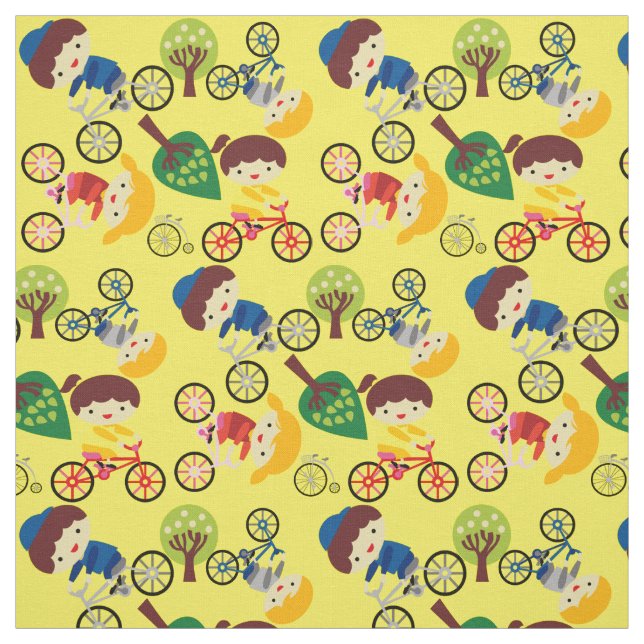 KinderLiebe fährt Gewebe rad Stoff (Muster)