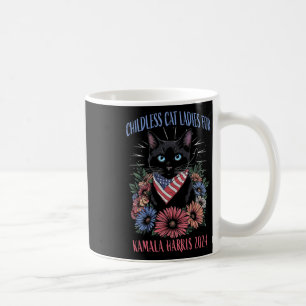 Kinderlose Cat Ladys for Kamala Harris 2024 Electi Kaffeetasse
