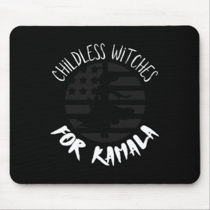 Kinderlose Hexen für Kamala Flag Halloween - Absti Mousepad