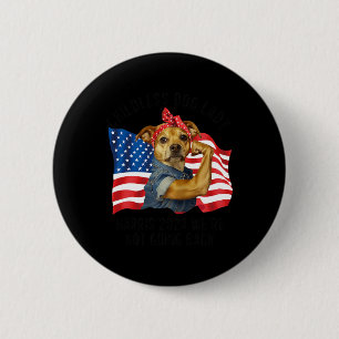 Kinderlose Hunde Mama 2024 Kamala Harris Funny Vot Button