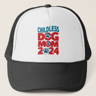 Kinderlose Hunde Mama Hunde Lady Voting Patriotic  Truckerkappe