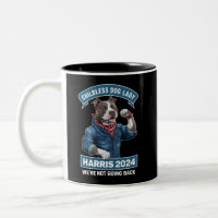 Kinderlose Hundedame wählt Kamala 2024