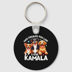 Kinderlose Hundedame wählt Kamala Hund Lady Dog L Schlüsselanhänger