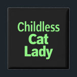 Kinderlose Katze Lady Funny Vote 2024 Magnet<br><div class="desc">Kinderlose Katze Lady Funny Vote 2024</div>