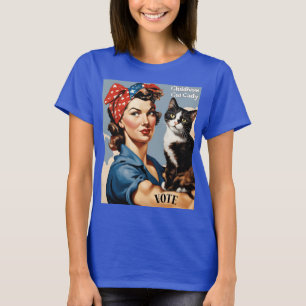 Kinderlose Katze Lady - Rosie T-Shirt