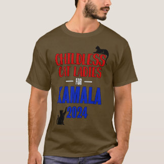 Kinderlose Katzen für Kamala T-Shirt