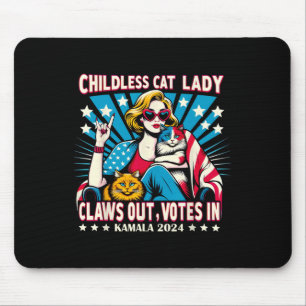 Kinderlose Katzen-Lady löscht aus Mousepad