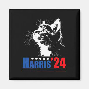 Kinderlose Katzen Ladys für Kamala Harris 24 US El Magnet