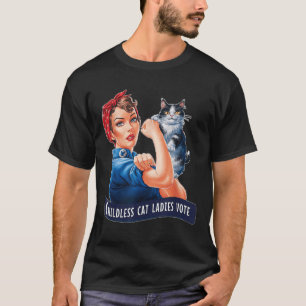 Kinderlose Katzenladies stimmen für Roise The Reve T-Shirt