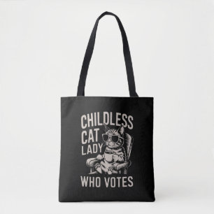 Kinderlose Katzenlady 2024 Wahlstimme Kamala Tasche