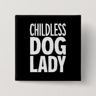 Kinderlose Katzenlady Lustig Wählen 2024 Button