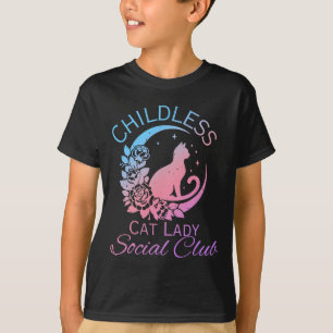 Kinderlose Katzenlady-Sozialclub-Meme-Katze Kamala T-Shirt