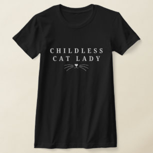 Kinderlose Katzenlady-Wahl politische Kamala 2024 T-Shirt