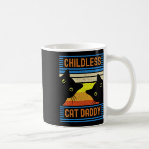 Kinderloser Cat Daddy 2024 für Präsident Cat Vater Kaffeetasse