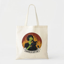 Kinderloser Cat Lady Club (sauberes Kinn) Tasche-B Tragetasche
