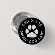 Kinderloser Stolz Hund Lady weiße Typografie lusti