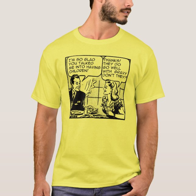 Kinderlustigen Retro Shirt-Spaß haben T-Shirt (Vorderseite)