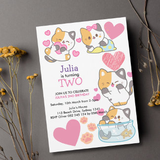 Kindermädchen 2. Geburtstag Einladung