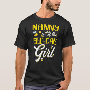 Kindermädchen der Bienentag-Familie zum Geburtstag T-Shirt