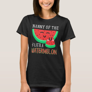 Kindermädchen der Kleinen Wassermelone Melon Famil T-Shirt