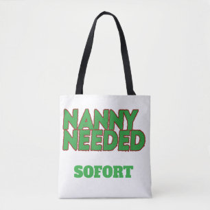 Kindermädchen geburtstagsgeschenk Spruch funny tex Tasche