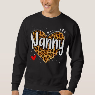 Kindermädchen Großmutter Weihnachtsgeburt Sweatshirt