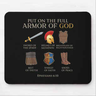 Kindermädchen Rüstung Gottes Bruder Sohn Männer Ki Mousepad
