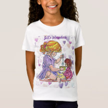 Kindermädchen und Babydoll T - Shirt
