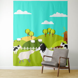 Kindermädchen Wandteppich