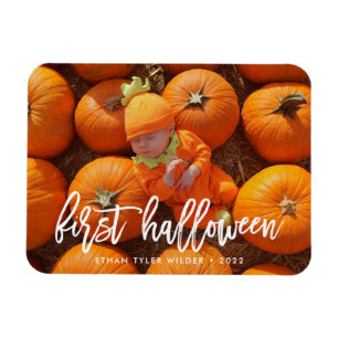 Kindermagazin zu Beginn des Halloween-Fotos Magnet