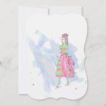 Kindermäuse: Whina Grußkarte