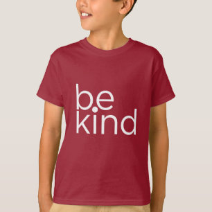 Kindermotivationsziffern - seien Sie freundlich -  T-Shirt